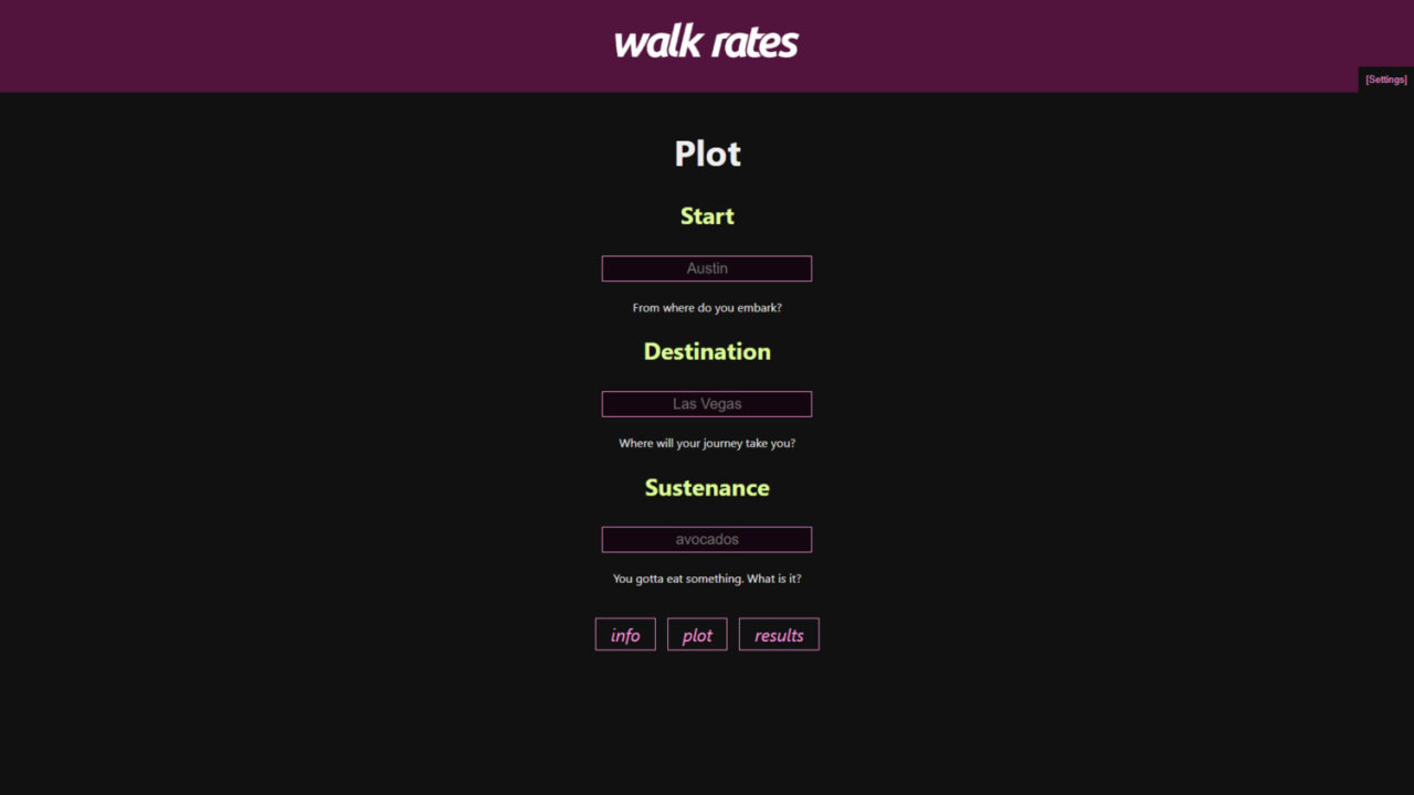 Walkrates